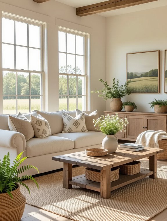 natural elements for coziness