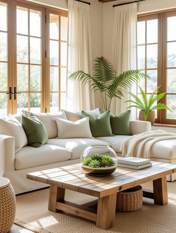 natural elements for tranquility