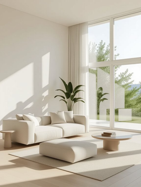 natural light enhances space