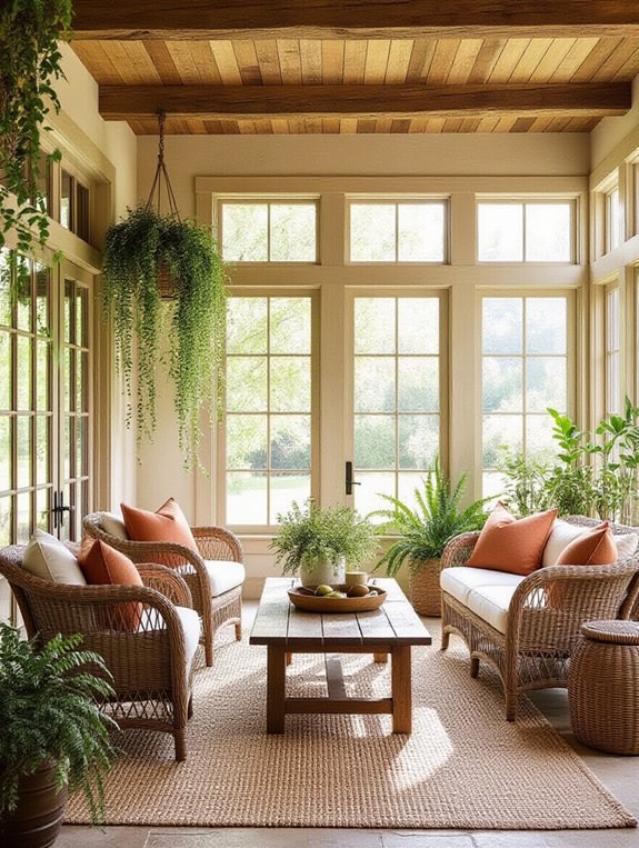 natural light enhances warmth