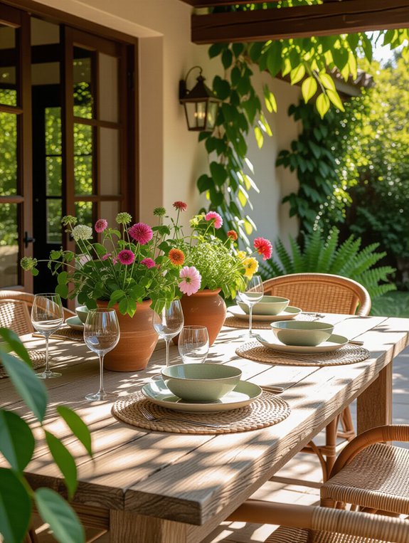 natural textures enhance decor