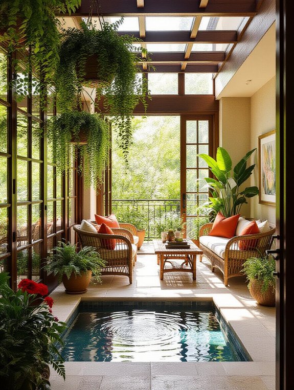 nature inspired indoor tranquility