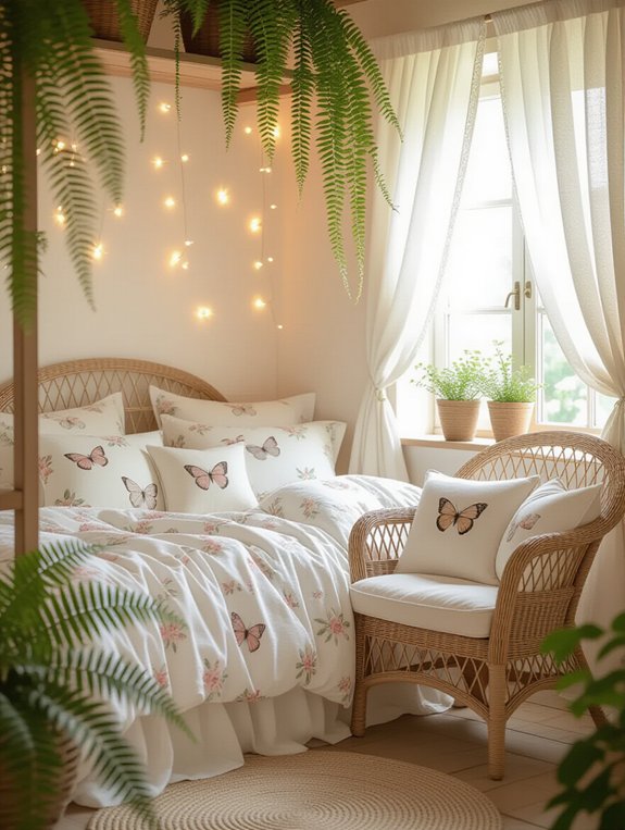 nature inspired serene bedding