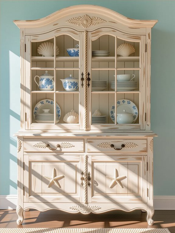 nautical coastal dining charm