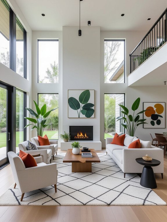 open inviting spacious design