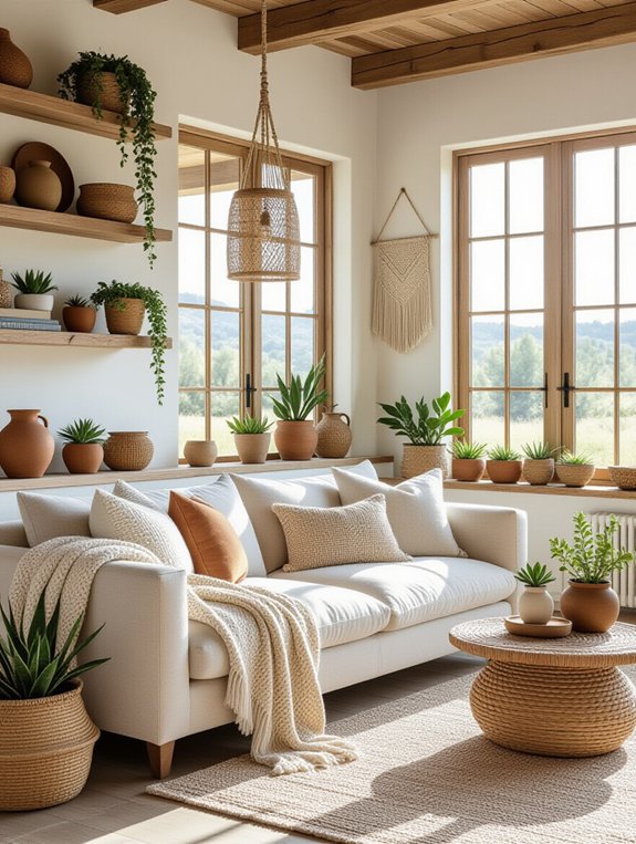 open shelving for charm