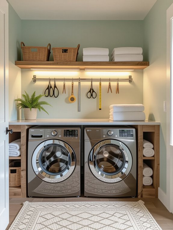 organize tools with magnets