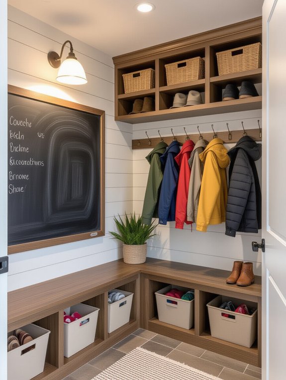 organized communication hub installation