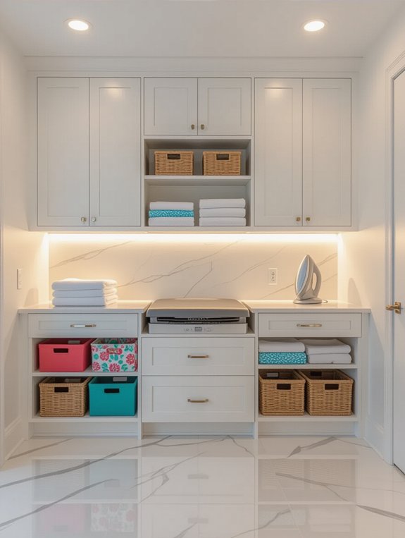 organized folding laundry solution