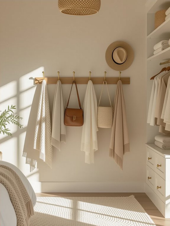 organized wall mounted accessories