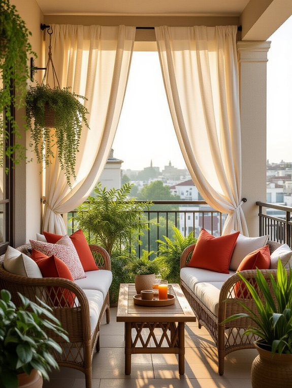 outdoor curtains for shade