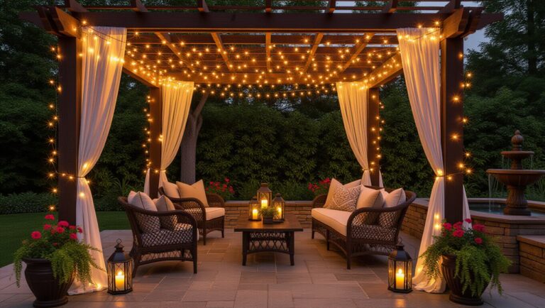 outdoor patio lighting ideas