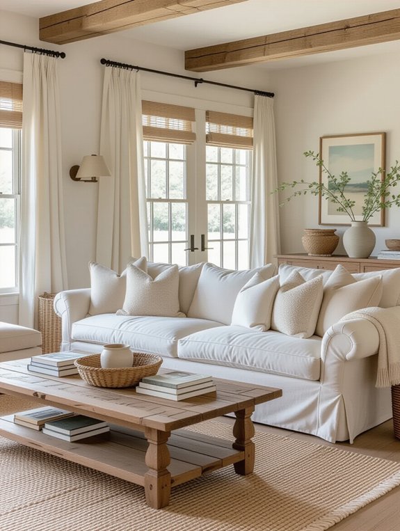 oversized pillows enhance comfort