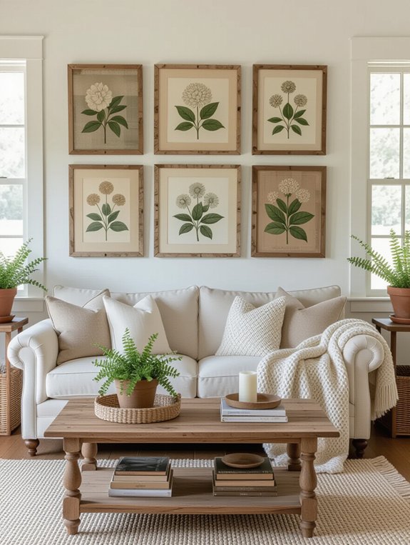 personalized art display arrangement