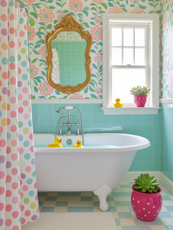 playful bathroom design ideas