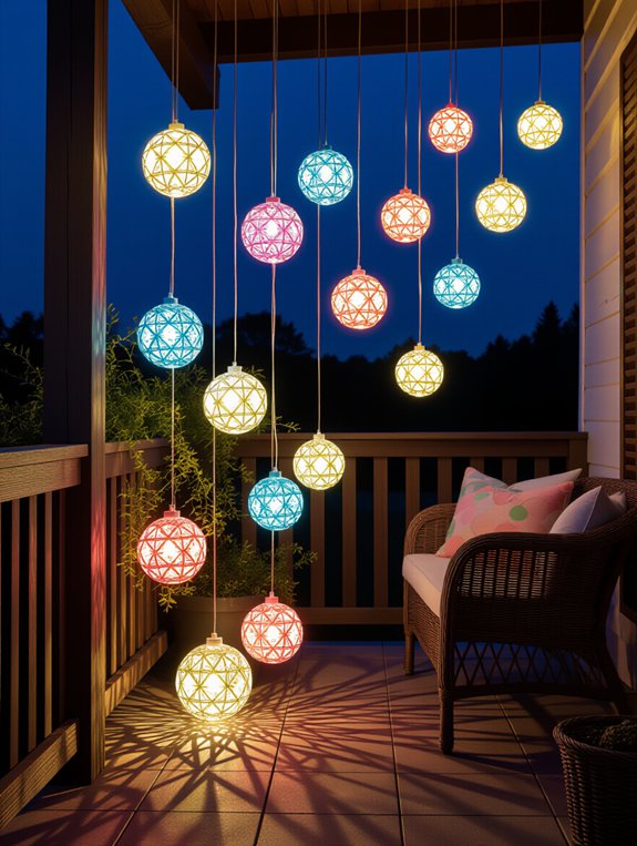 playful decorative string lights