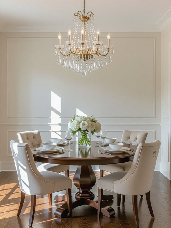 refined dining room elegance