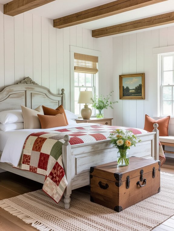 repurposed furniture adds character