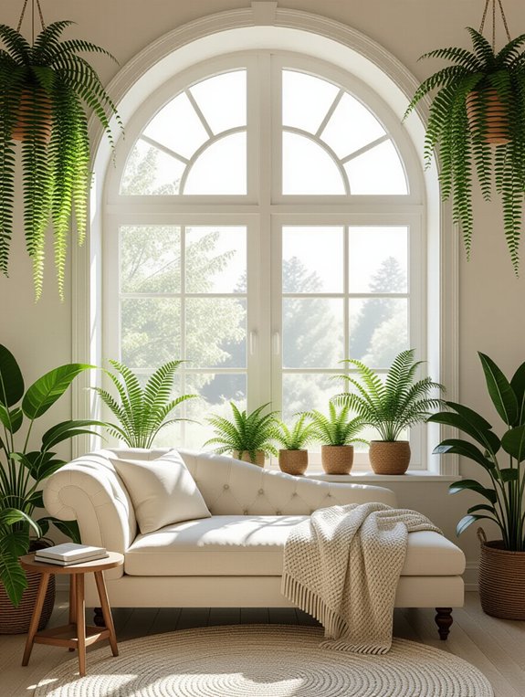 revitalizing greenery in spaces