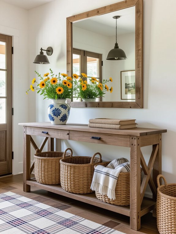 rustic charm and functionality