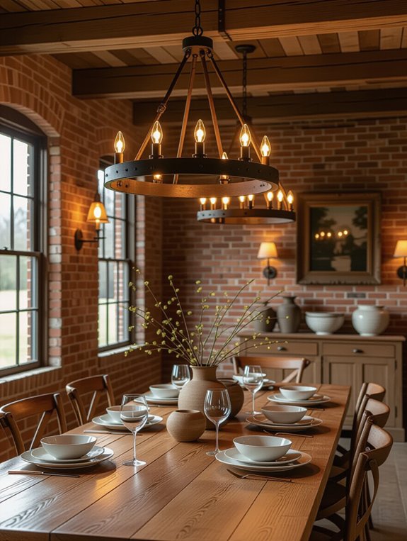 rustic charm for gatherings