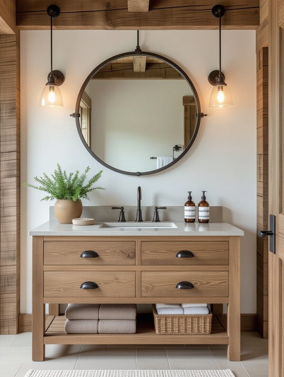 rustic charm with durability