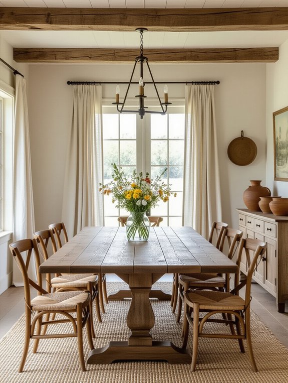 rustic charm with natural elements