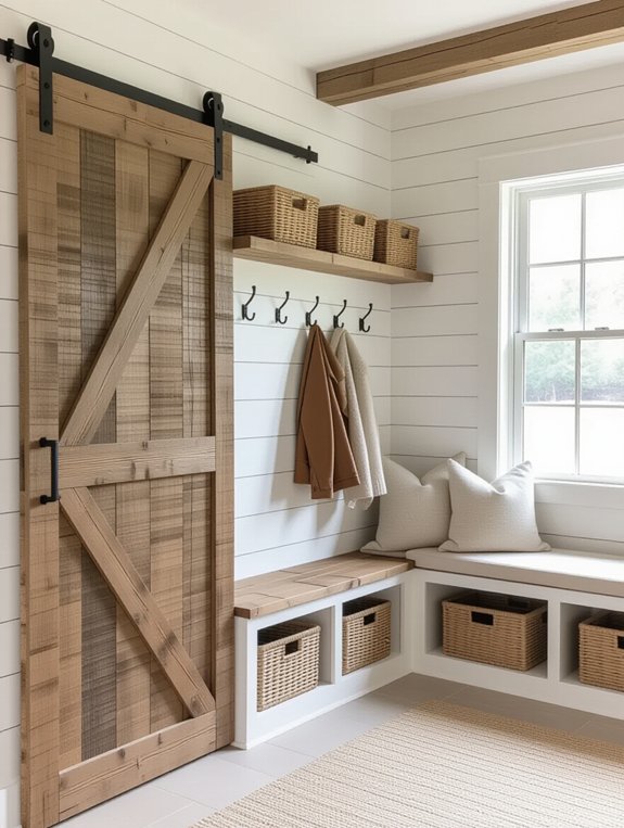 rustic sliding barn door