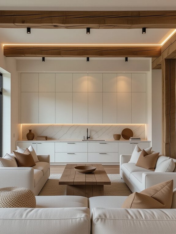 rustic warmth and charm