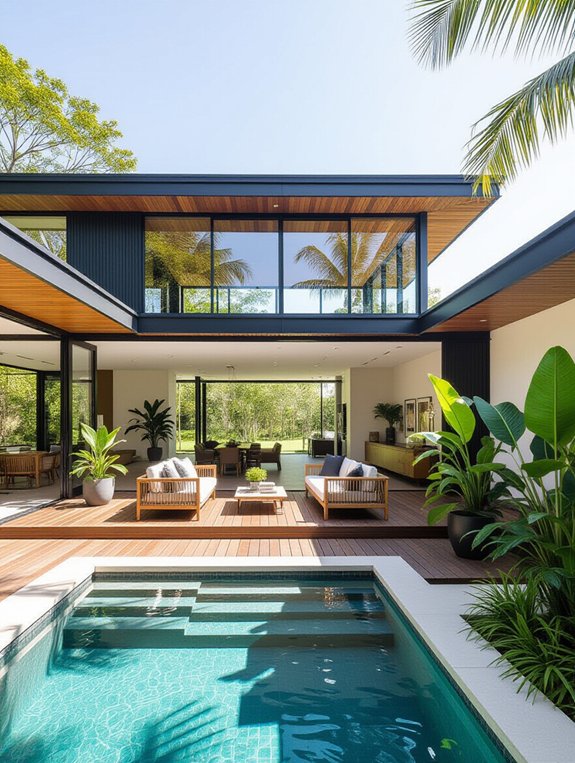 seamless indoor outdoor connection