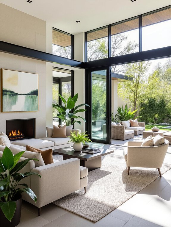 seamless indoor outdoor connection