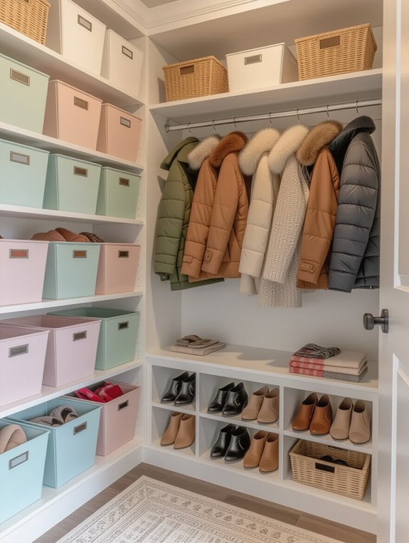 seasonal gear organization system