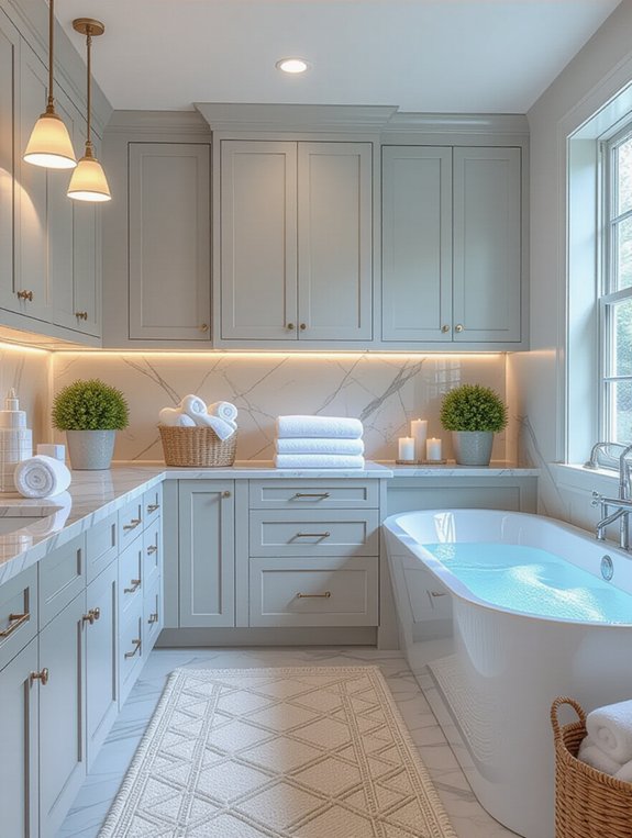 serene laundry room retreat