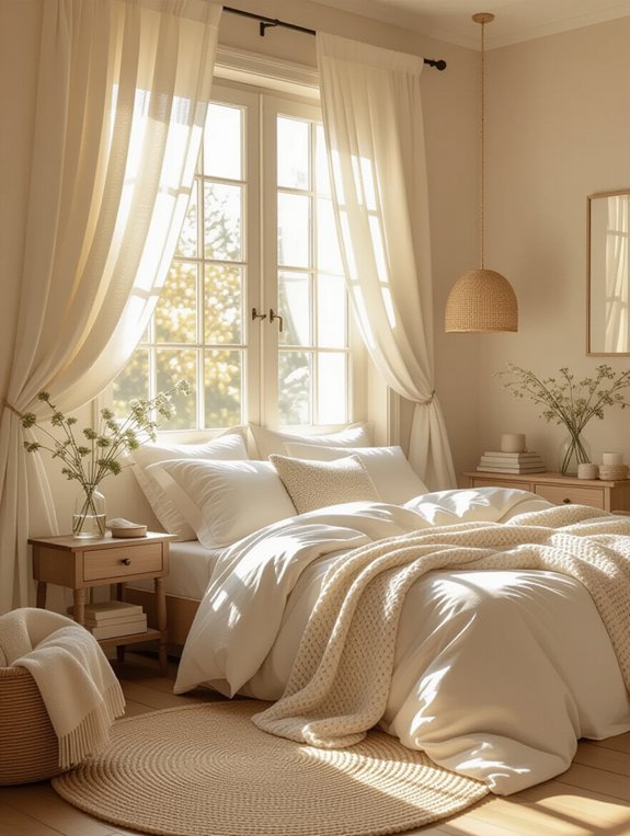 sheer curtains enhance brightness privacy