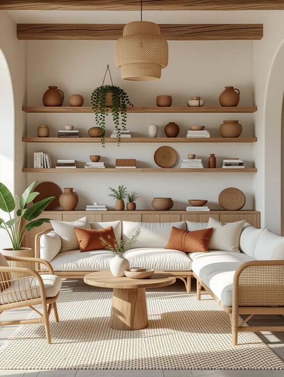 showcase personal decorative items