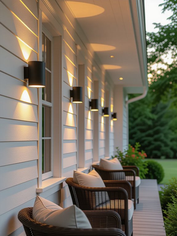 sleek modern energy efficient lighting