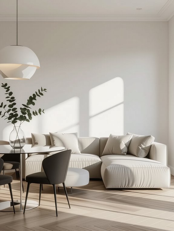 sleek modern minimalist design