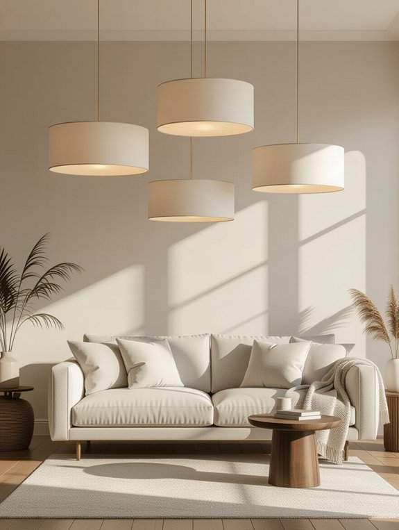 sleek modern minimalist lighting