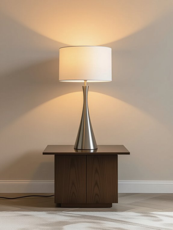 sleek simple airy illumination