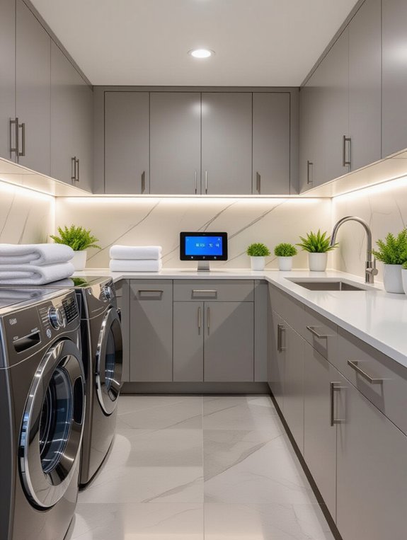 smart laundry technology integration