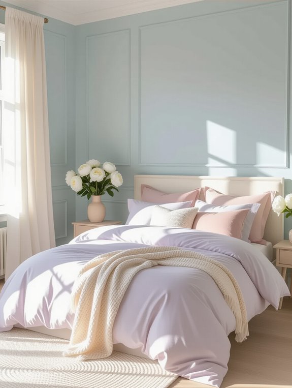 soft colors promote tranquility