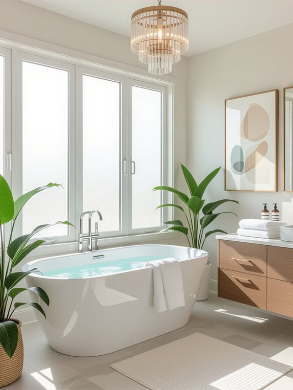 soothing colors natural materials