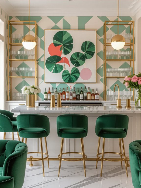 sophisticated bar area essentials