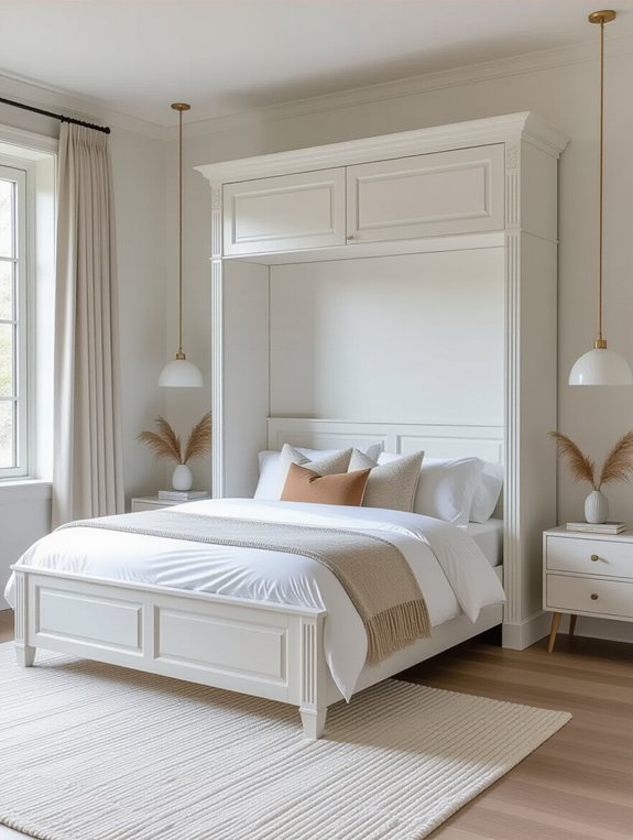 space efficient stylish bed solution