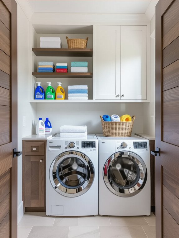 space saving bi fold cabinets