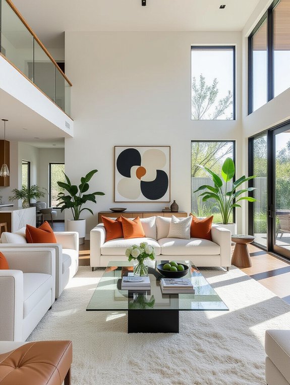 spacious inviting open layout