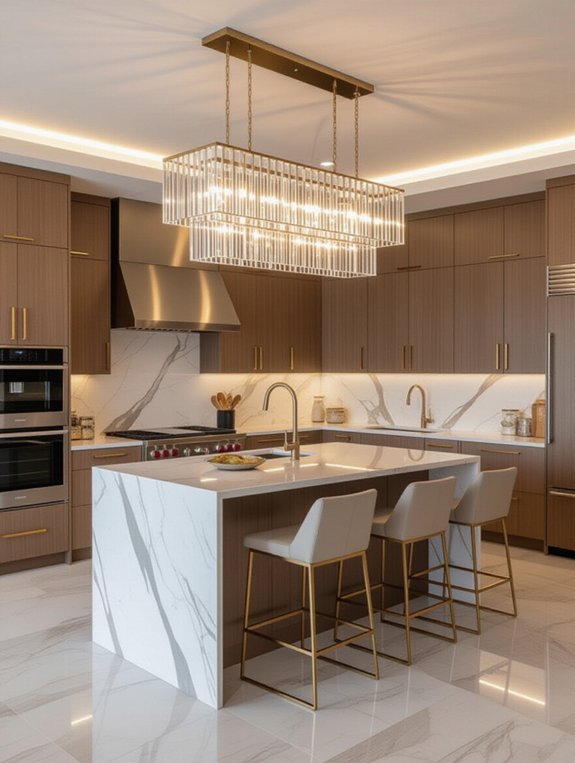 statement lighting elevates ambiance