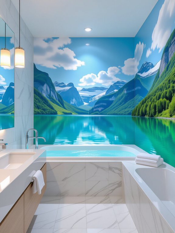 stunning large landscape canvases