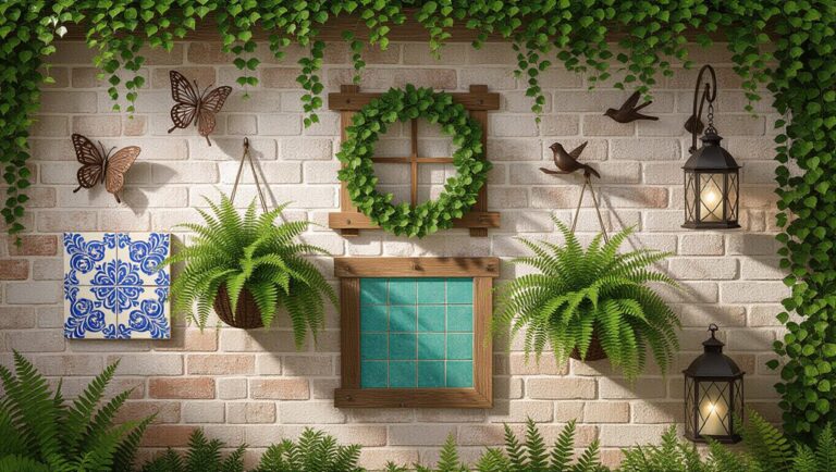 stunning outdoor wall accents