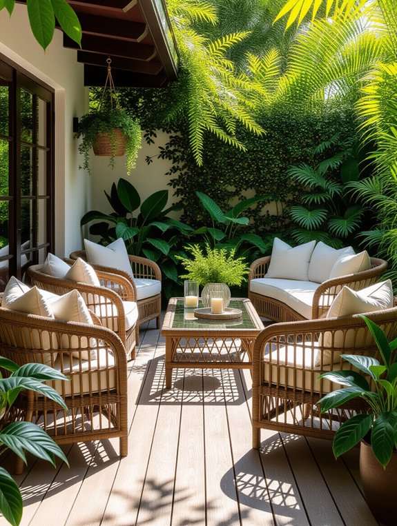 stylish and durable outdoor sofas